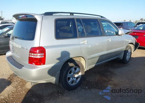 2002 Toyota Highlander Limited V6 z USA, uszkodzony, nr VIN JTEGF21A120051859
